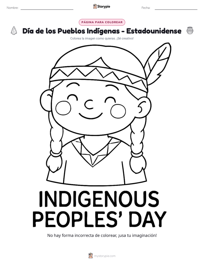 Página para Colorear