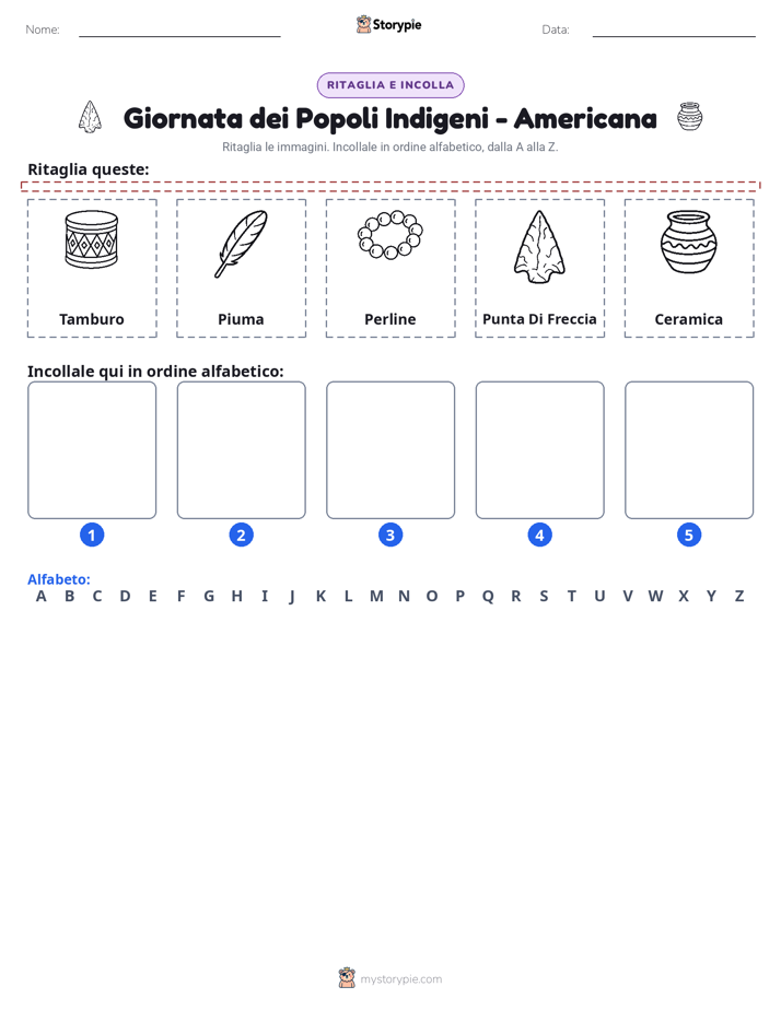 Taglia & Incolla Alfabeto