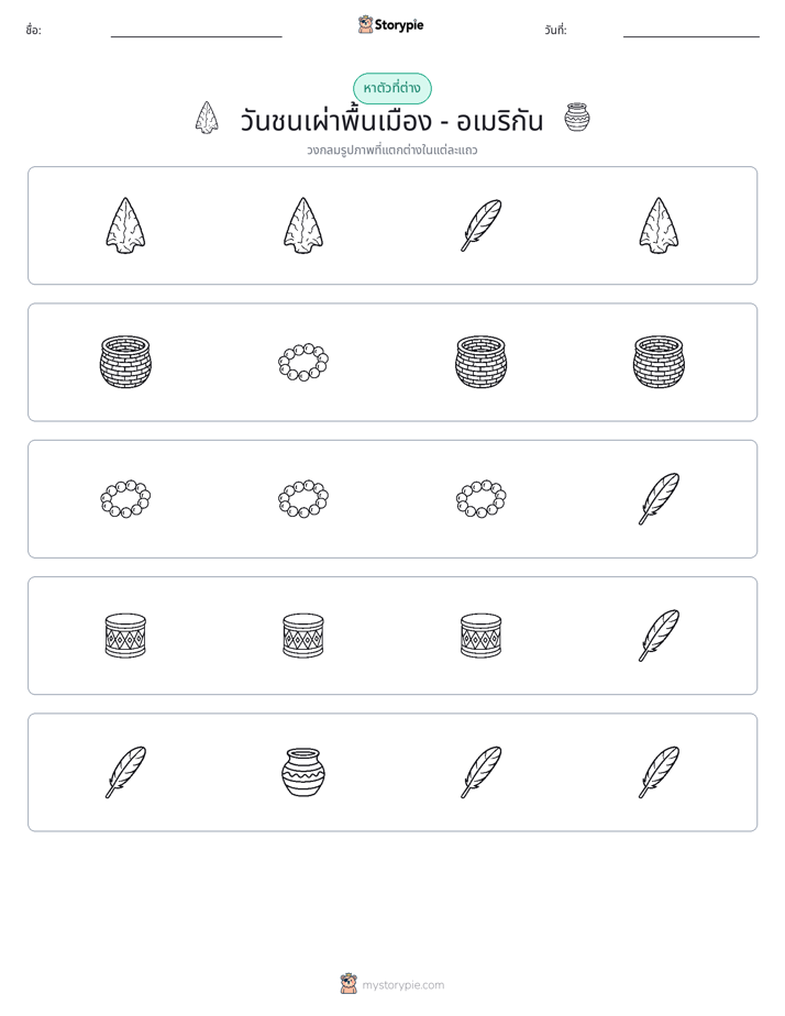 ตัวที่แตกต่าง