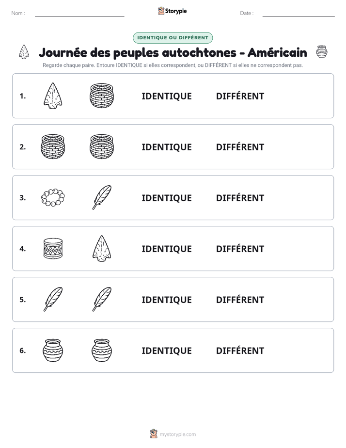 Identique ou Différent