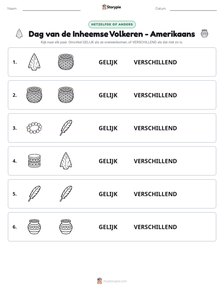 Zelfde of Verschillend