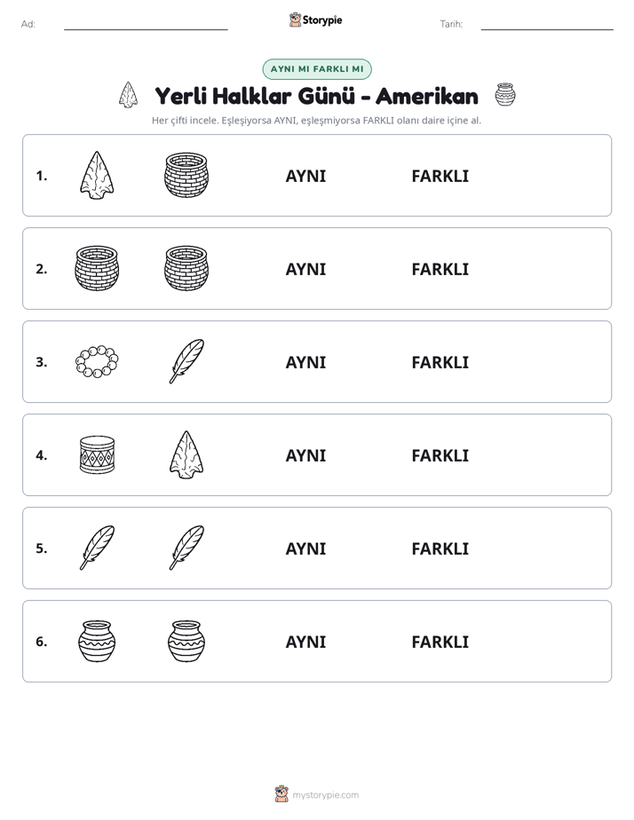 Aynı mı Farklı mı