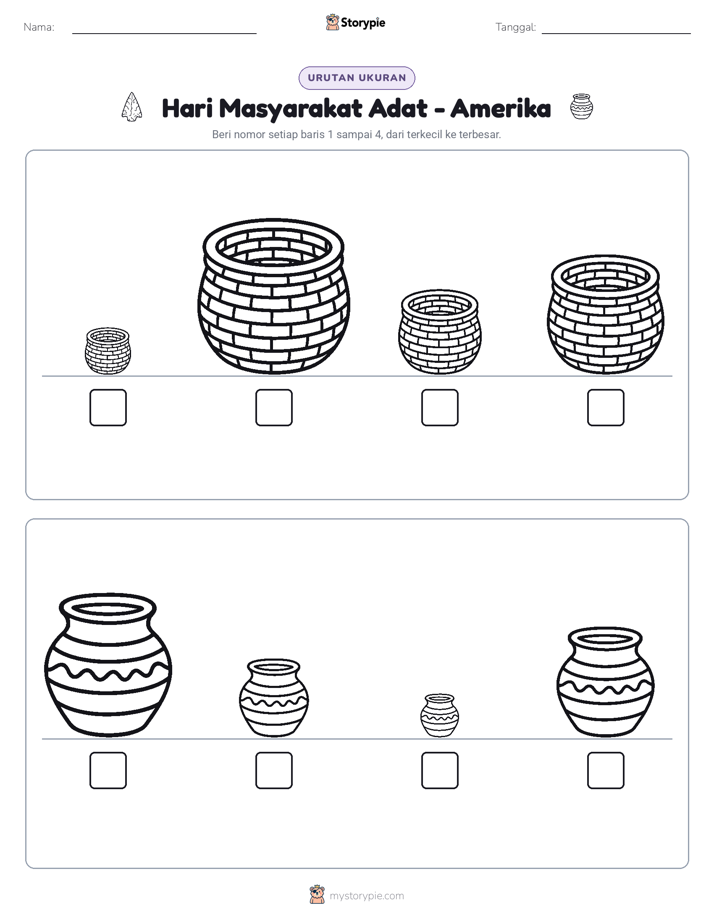 Urutan Ukuran