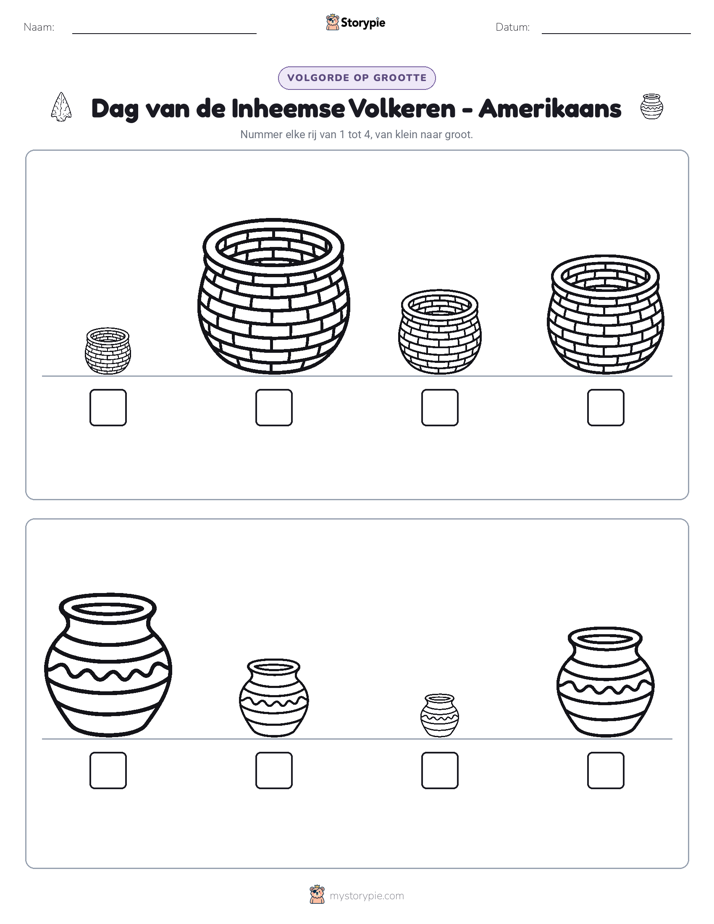 Grootte Volgorde