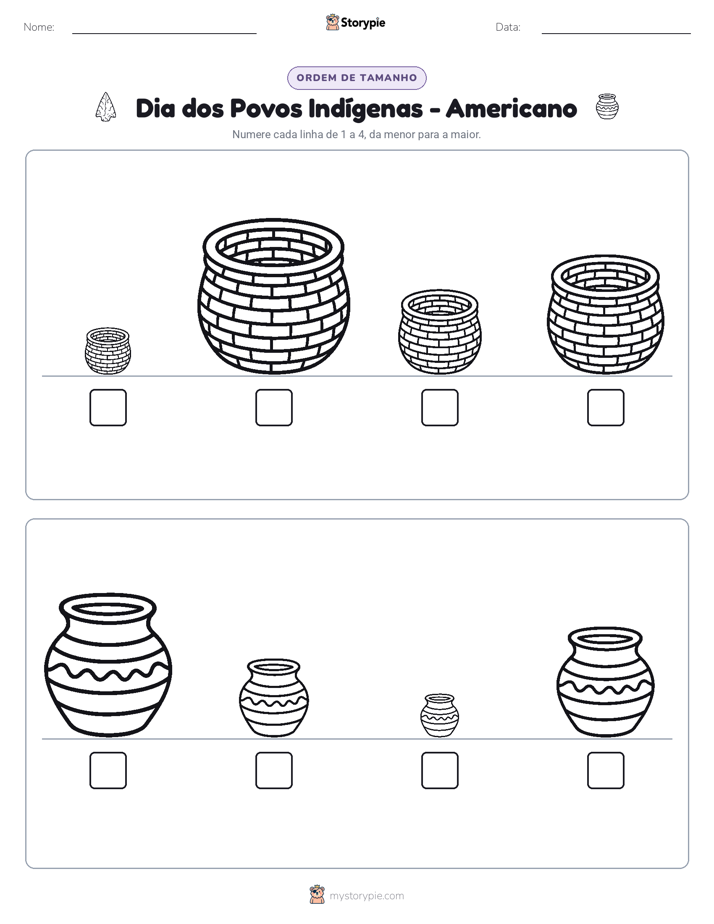 Ordem de Tamanho