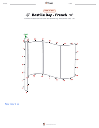 Bastille Day - French printable worksheet preview