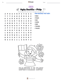 Xem trước tài liệu in sẵn Ngày Bastille - Pháp
