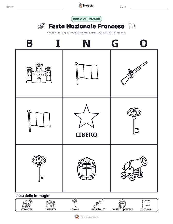 Bingo delle Immagini