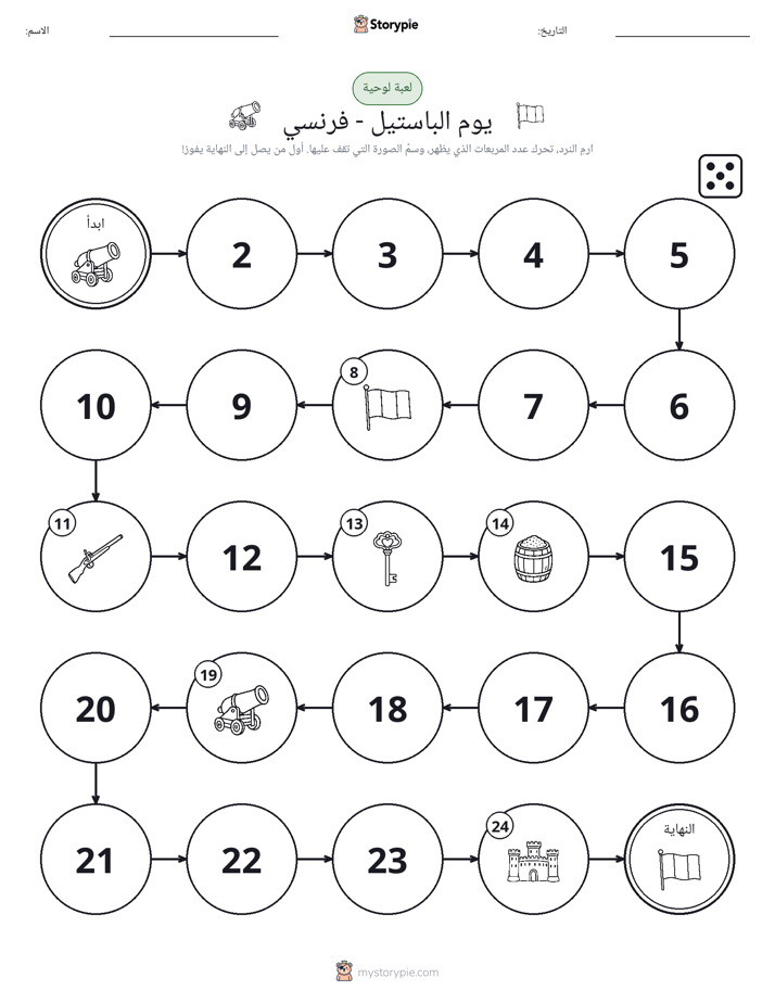 لعبة لف و تحرك