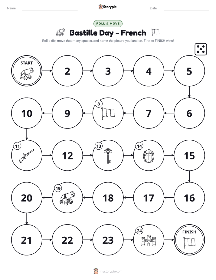 Roll & Move Game