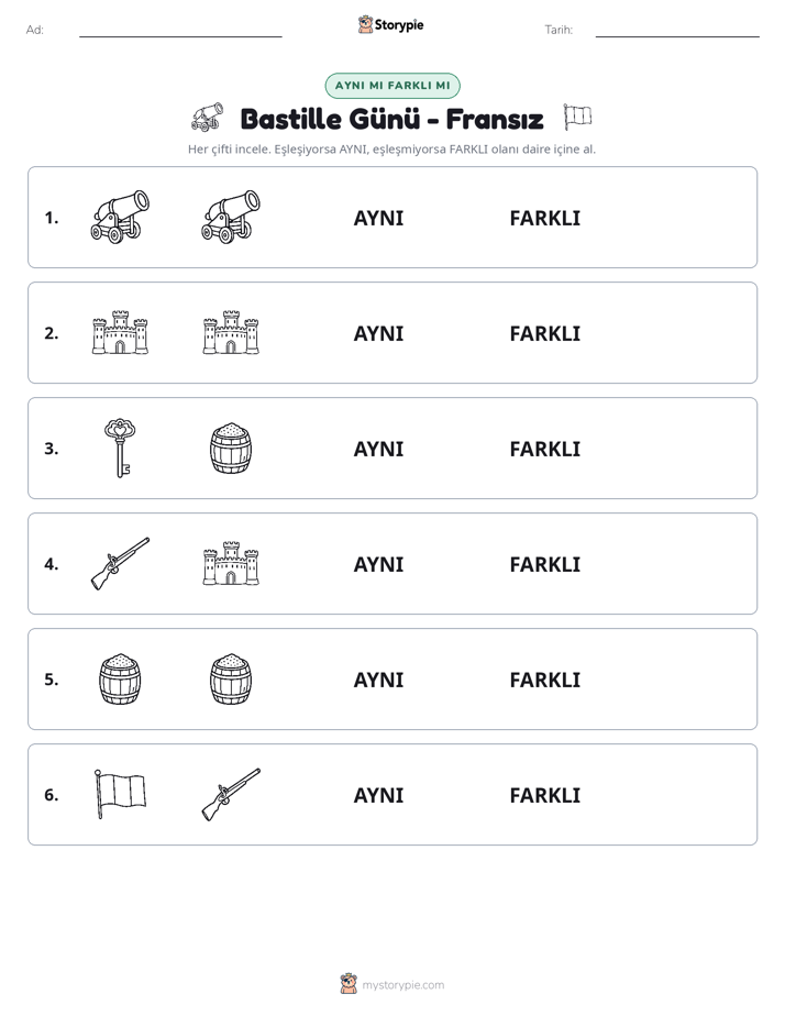 Aynı mı Farklı mı