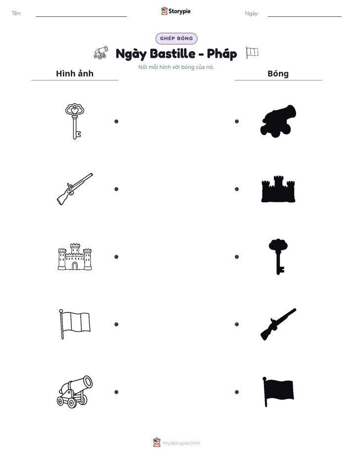 Ghép Hình Bóng