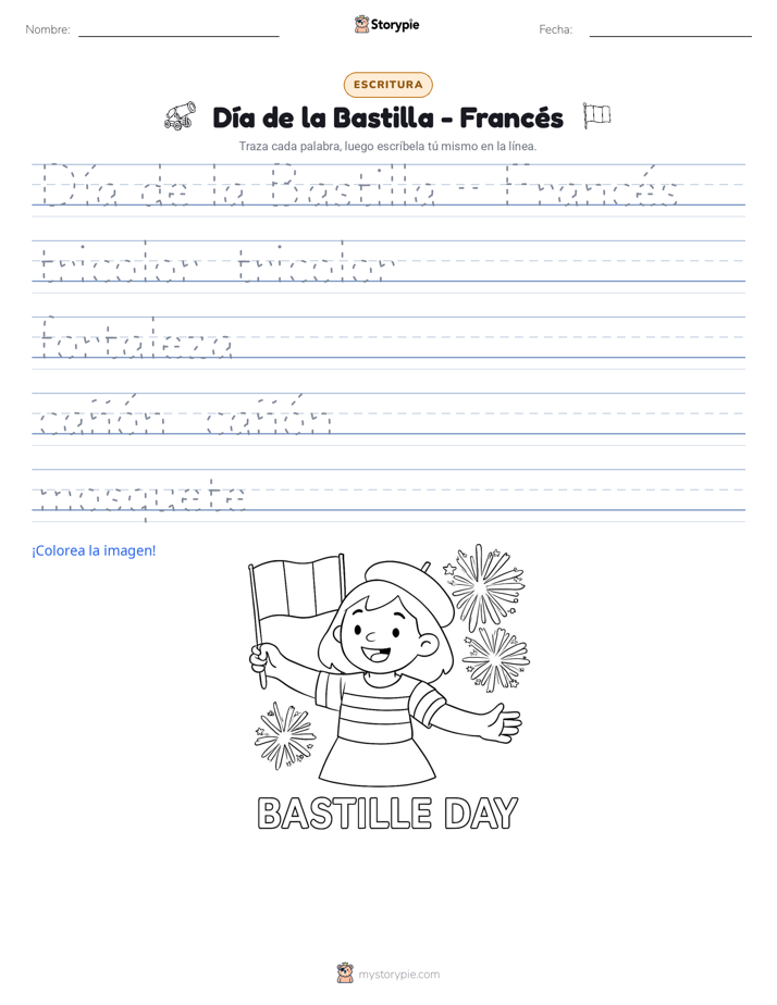 Práctica de Escritura
