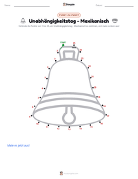 Unabhängigkeitstag - Mexikanisch druckbare Arbeitsblatt Vorschau
