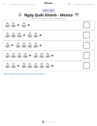 Xem trước tài liệu in sẵn Ngày Quốc khánh - Mexico