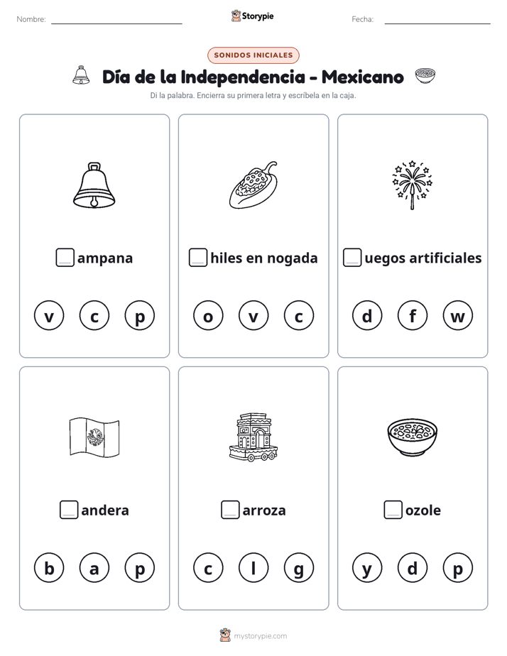 Sonidos Iniciales