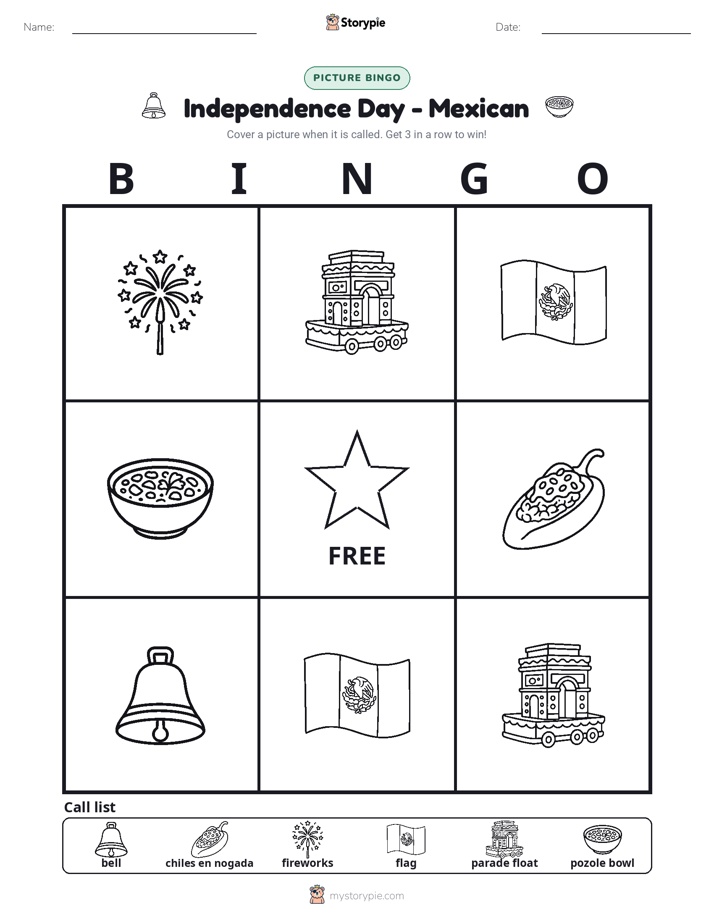 Picture Bingo