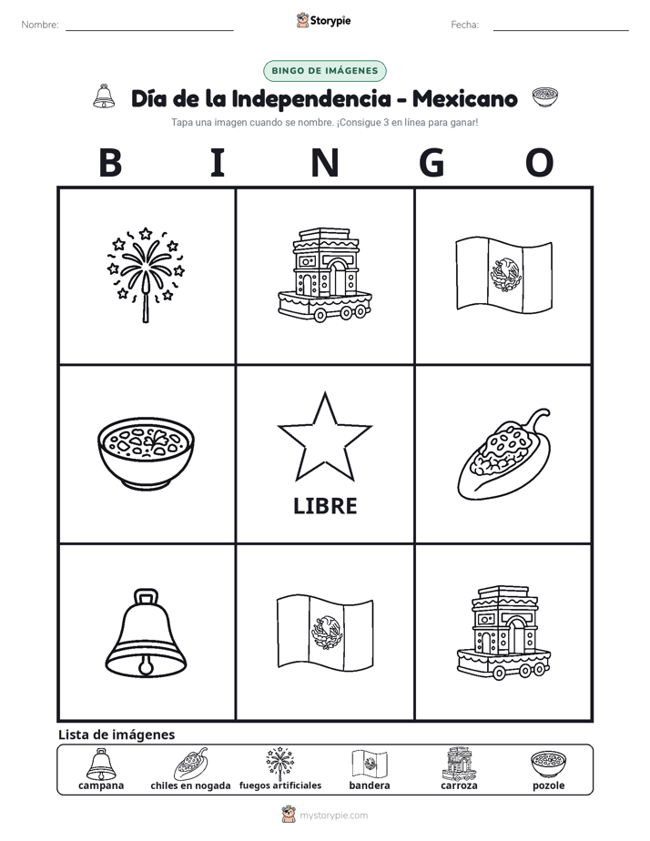Bingo de Imágenes