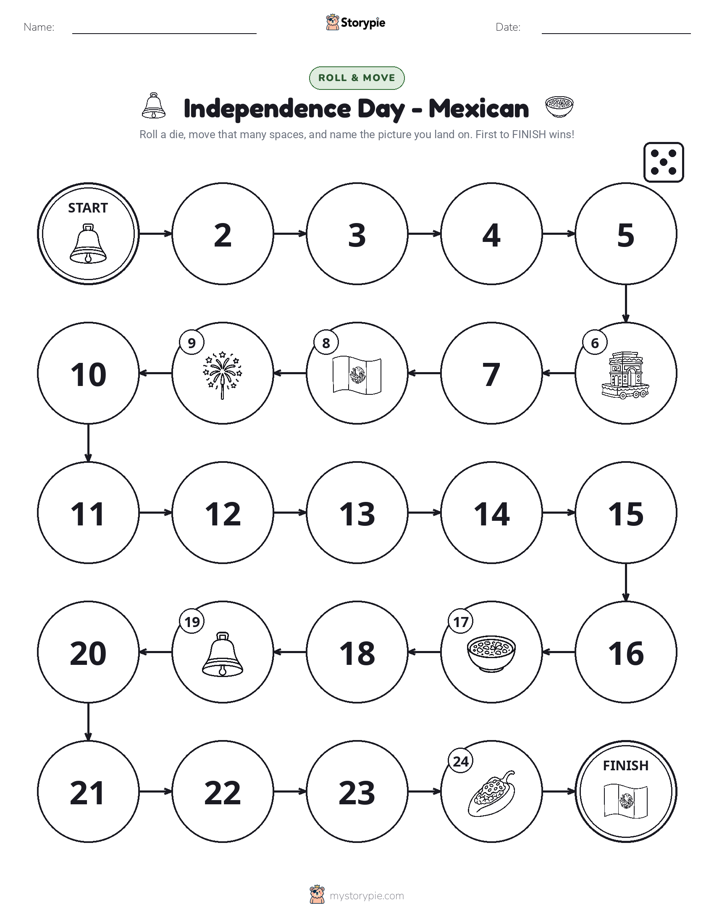 Roll & Move Game