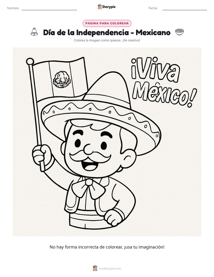 Página para Colorear