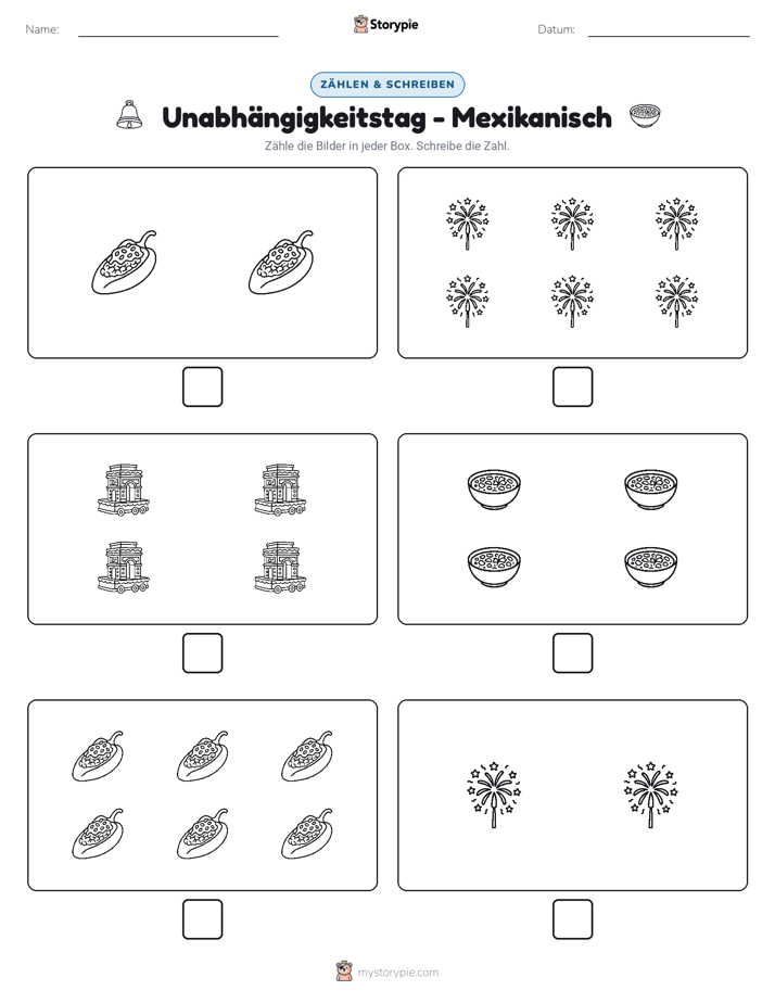 Zählen & Schreiben