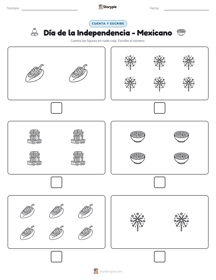 Cuenta y Escribe