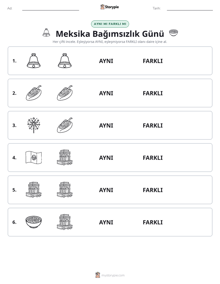 Aynı mı Farklı mı