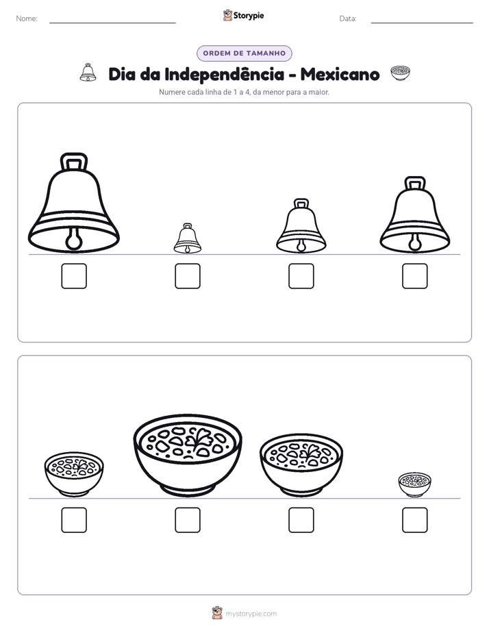 Ordem de Tamanho
