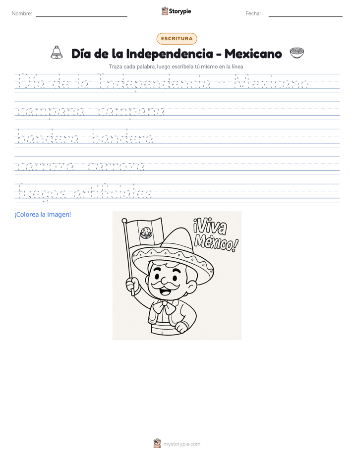 Práctica de Escritura
