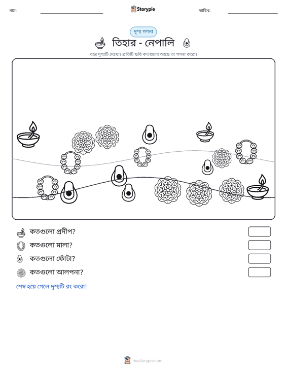 গণনা দৃশ্য