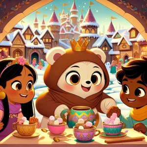 Bearon and the Magical Snowy Village