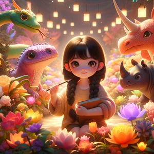 Glim and the Garden's Silent Song