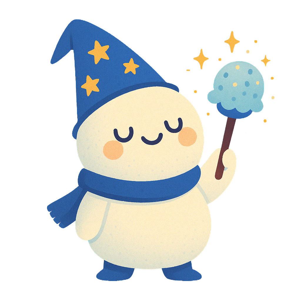 Glim the Snowball Wizard
