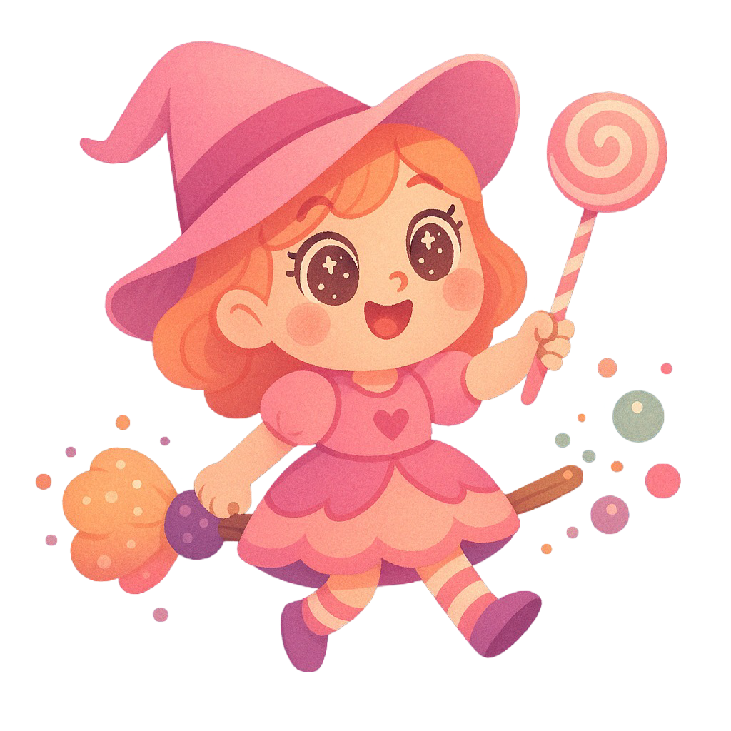 Peachy the Lollipop Witch