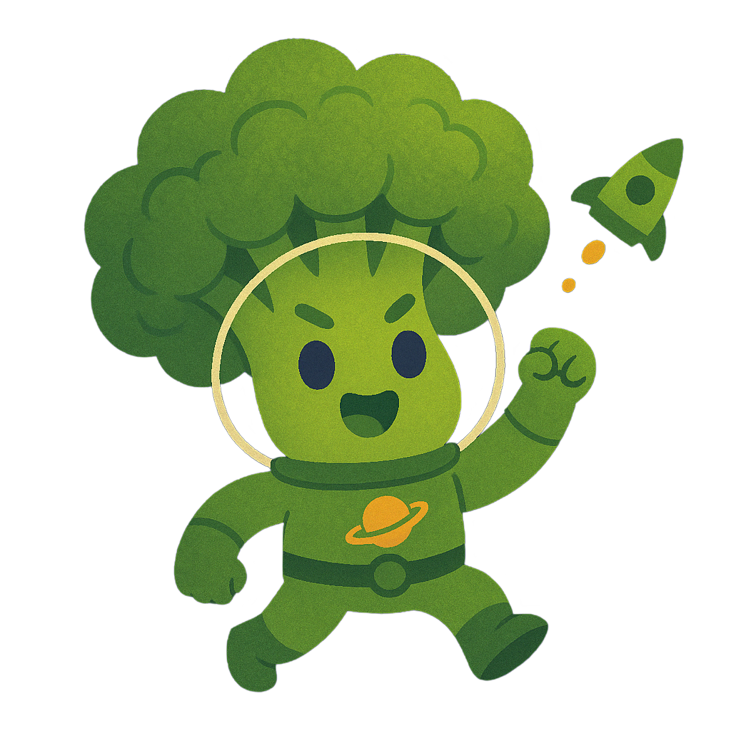 Sprout the Space Broccoli