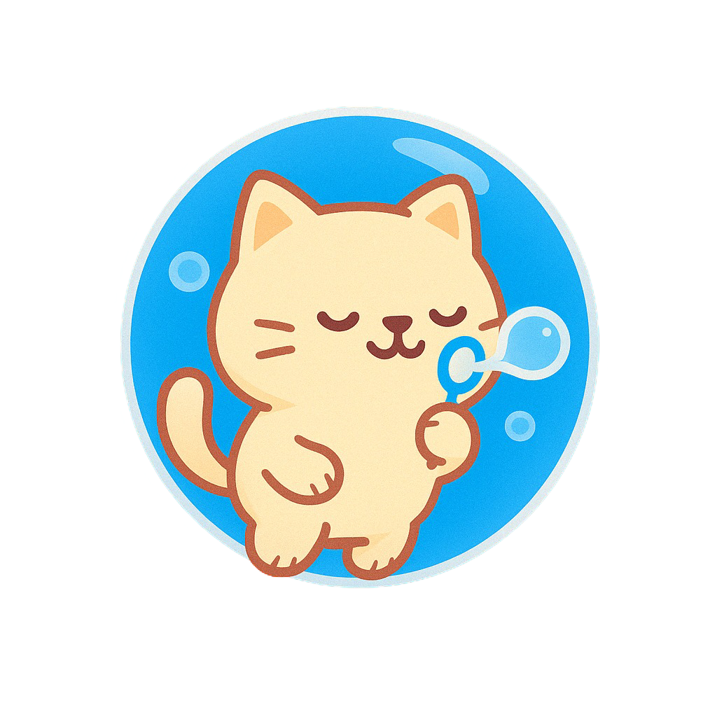 Zuzu the Bubble Cat