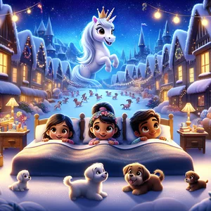 Mop and the Magical Snowy Village