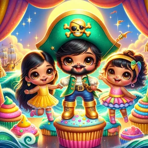 Bánh Cupcake và Ngọn Núi Sô-cô-la