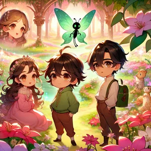 El Jardín de los Deseos y el Grillo Esmeralda