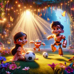 حديقة الأسرار اللامعة