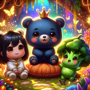 Der königliche Flausch und der funkelnde Seetang