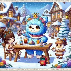 การผจญภัยในหมู่บ้านหิมะ