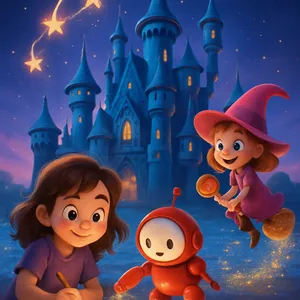 The Castle of Shifting Rooms and Starlight Melodies