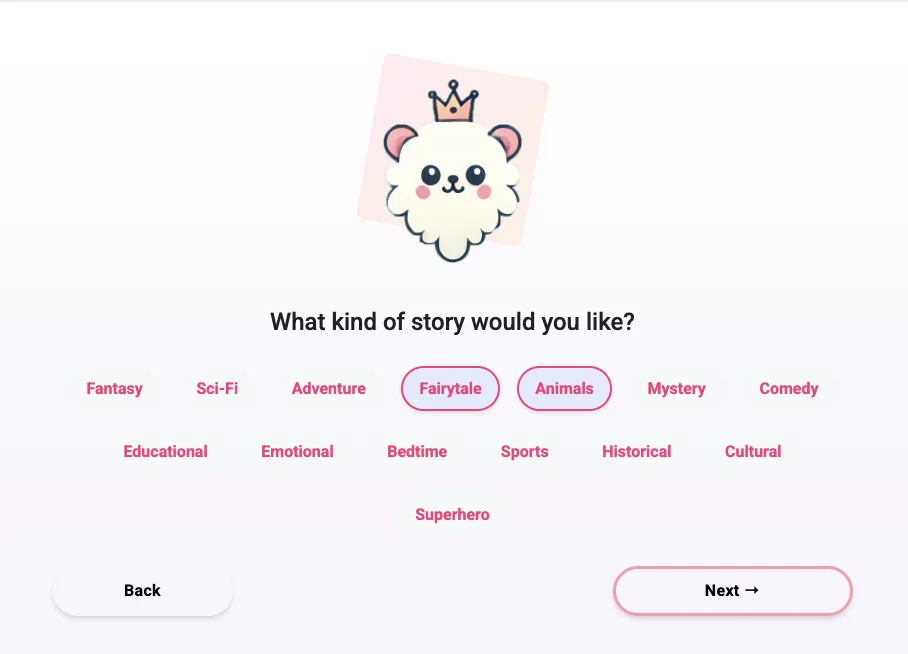 Personalized story adventures starring your child